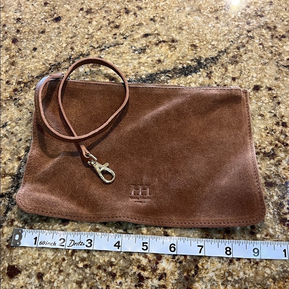 Haute Hippie | Tan Suede/Leather Festival Hobo Bag w/ Matching Mini Bag - Picture 12 of 17